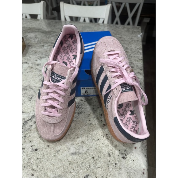 Adidas Handball Spezial W Women 8 Pink Arctic Night IF6561 NEW Retro Sneakers - Picture 3 of 8